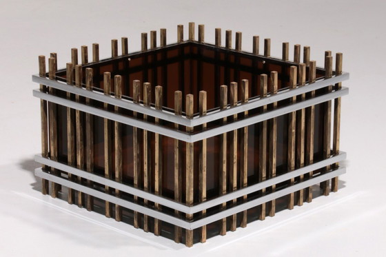 Image 1 of Fioriera modernista italiana attribuita a Romeo Rega