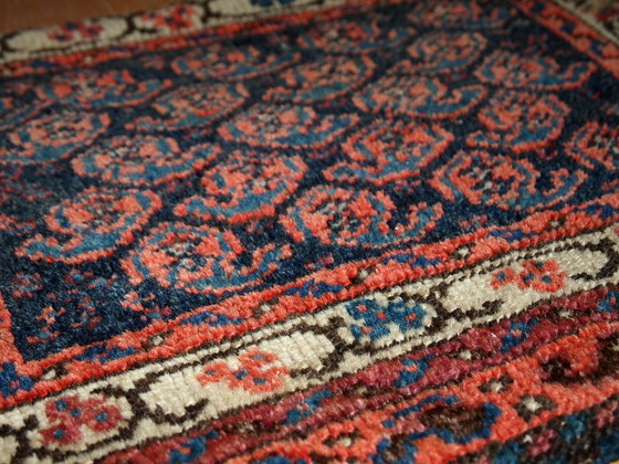 Image 1 of Borsa persiana antica da collezione, realizzata a mano in ceramica Malayer, dimensioni 37 cm x 46 cm, anni 1900 - 1C361