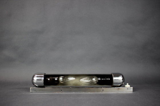 Image 1 of Bauhaus wandlamp van Napako, Tsjecho-Slowakije, jaren 1930