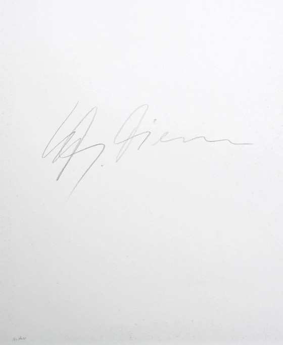 Image 1 of Eduard Diem: "Komposition (2), 2020". Giclée, On Hahnemühle Velvet. Hand-signed and Engraved. Special
