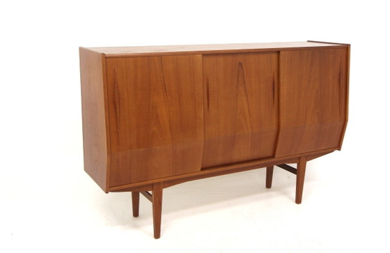 Scandinavian Teak Chest of Drawers, Sweden, 1960 – Wood, Chrome (photo 2 of 14)