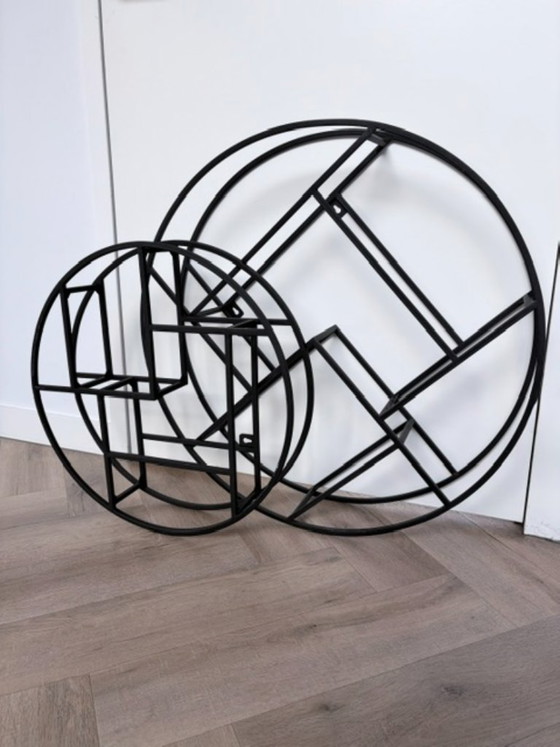 Bolia Circular Shelf wall racks – set of 4 – Wall decoration, Glass (photo 12 of 22)