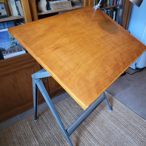 Image 1 of Table et chaise d'architecte Friso Kramer