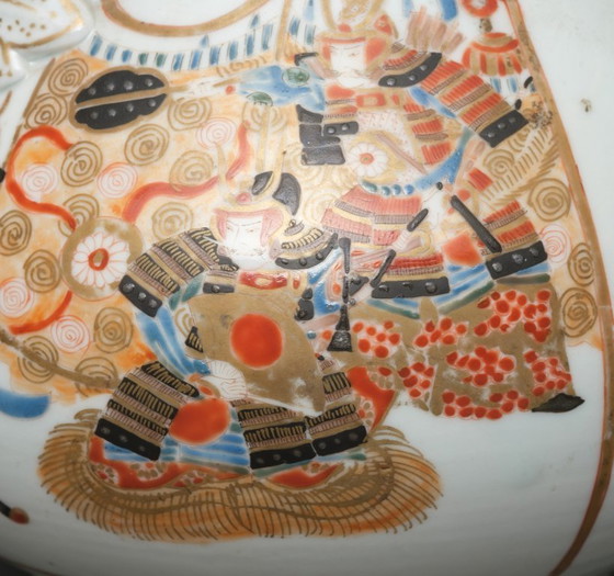 Image 1 of antieke Japanse porseleinen theepot Imari-ware