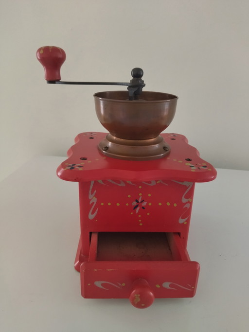 Retro Coffee Grinder 60s/70s – keukenaccessoires, Iron, Metal