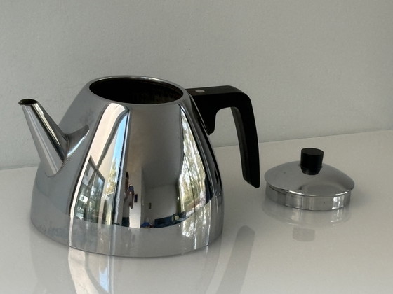 Image 1 of Vintage 60’s RVS theepot, merk Daalderop