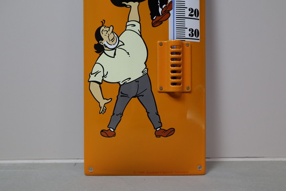 Image 1 of Termometro smaltato – Suske en Wiske – Edizione limitata 1999