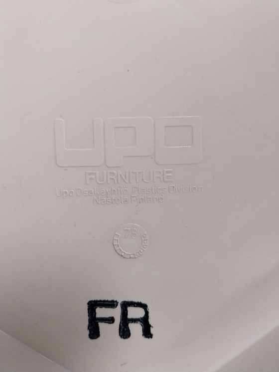 Image 1 of 2 x Upo Finland Stoelen Door Eerio Aarnio años 60