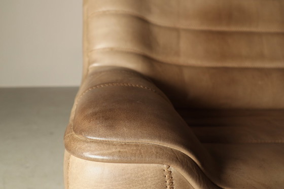Image 1 of De Sede DS-84 Zweisitzer-Sofa, Schweiz, 1970er Jahre