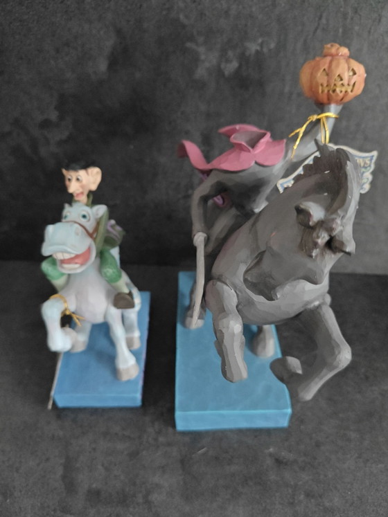 🎃 Rare & Retired: Jim Shore Disney "Heads Up, Ichabod!" 6007059 🎃, Decorative Objects, Other, Multi Color (photo 3 of 15)