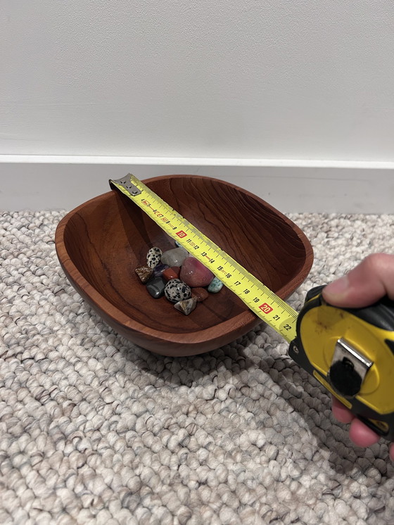 Image 1 of Vintage 1960s Teak bowl