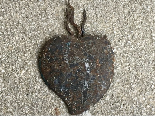 Ex voto antico in ferro battuto (XVIII-XIX sec.)