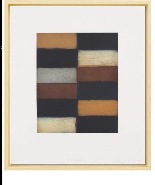 Sean Scully --- Folded Colours (Framed)