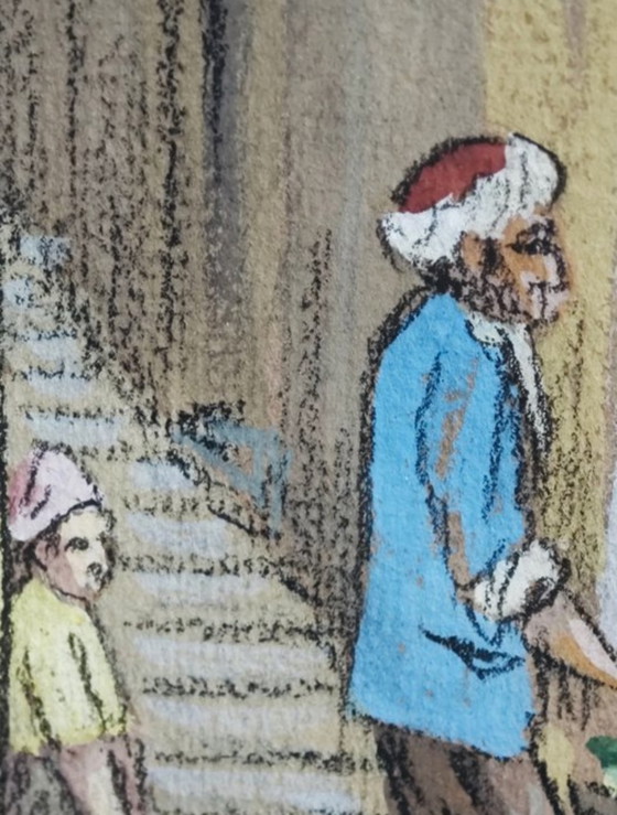 Image 1 of Orientalistisch schilderij, ca. 1930