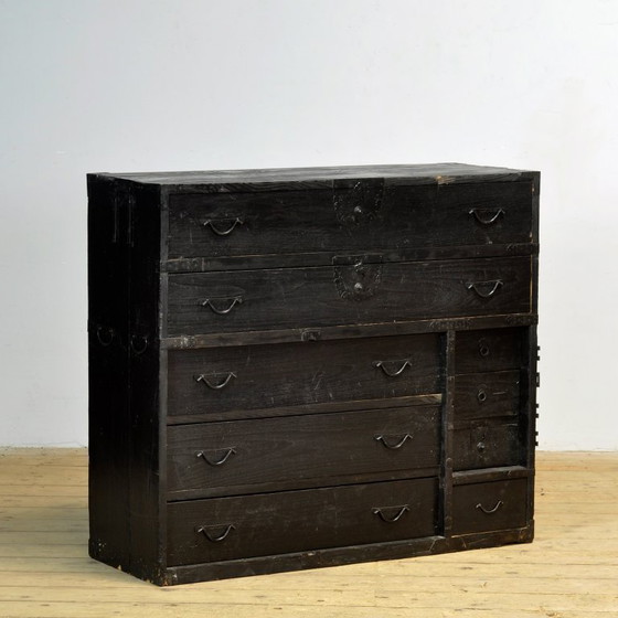 Image 1 of Japanse Tansu ladekast, circa 1870