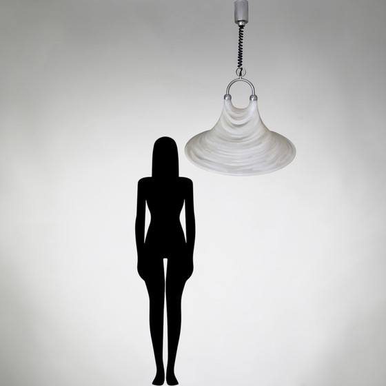 Image 1 of Lámpara posmoderna Cristallux, regulable en altura.