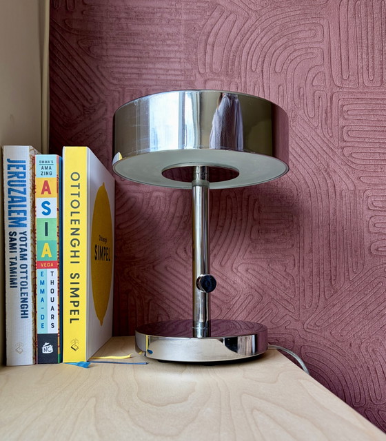 Lampe de table vintage IKEA Stockholm 2017 - Design Ola Wihlborg - Chrome – Lampes de lecture (photo 5 of 10)