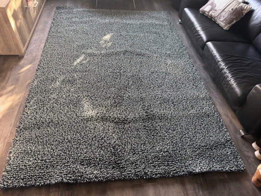 Brink & Campman Gravel High Blau Teppich 200x300