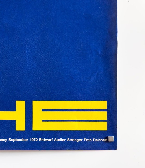 Image 1 of Interserie Keimola Porsche 1972 Póster Original | Plakat | Gran Premio de Finlandia Triumph | Motorsport Modernism | 76 × 102 cm