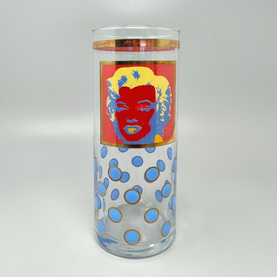 Image 1 of 1990s Astonishing Andy Warhol Vase for Egizia. Made in Italy