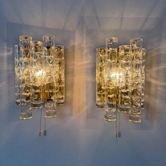 Image 1 of Paire d'appliques Doria Leuchten, 1970