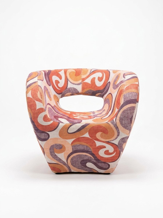 Image 1 of Coppia di poltrone lounge scultoree in stile Space Age – Moroso (1970)


