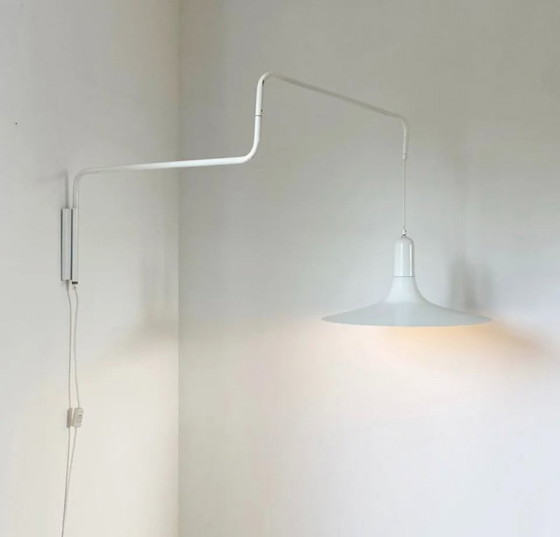 Image 1 of Lampada a bacchetta vintage Hala Zeist grote con heksenhoed kap