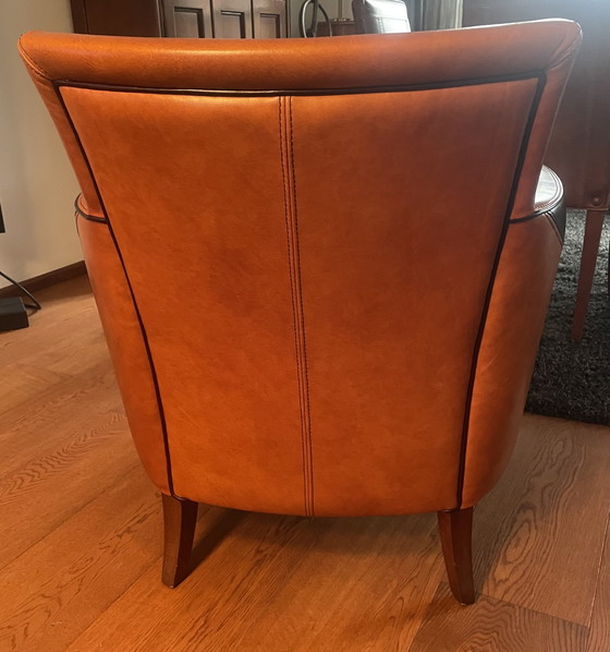 Image 1 of Sessel Agora Low Leder Tabak /1004