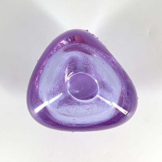 Atribuido a Miloslav Klinger – Jarrón / Portavelas de cristal de Alejandrita – ZBS, años 60/70 – Jarrones (photo 7 of 9)