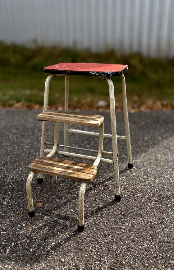 Scalini da cucina vintage – Brabantia, Sgabelli, Metal, Wood (photo 3 of 5)