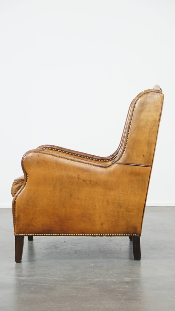 Image 1 of Vintage Schapenleren Fauteuil
