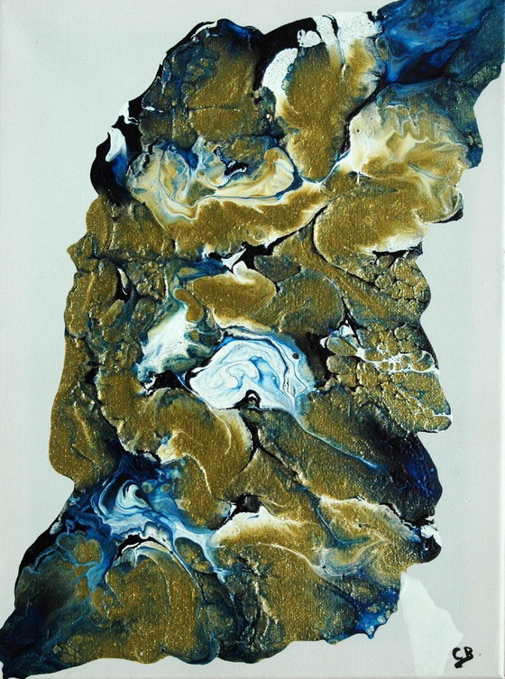 Image 1 of CB. Collage golden spirit 6