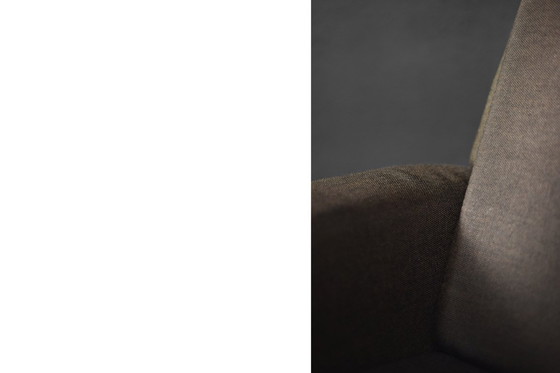 Image 1 of Vintage Mid-Century Danish Modern Brown 3-Seater Sofa by Folke Ohlsson for Fritz Hansen, 1960s