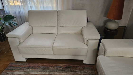 Image 1 of Conjunto de muestra de anillo de cuero para 2 sofás de cuero