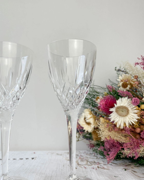 3 Bicchieri in Cristallo Tagliato Vintage – Bicchieri e caraffe, Crystal (photo 5 of 10)
