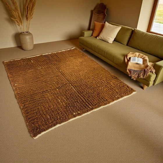 Image 1 of Large Berber handcrafted living room rug 350cm x 250cm