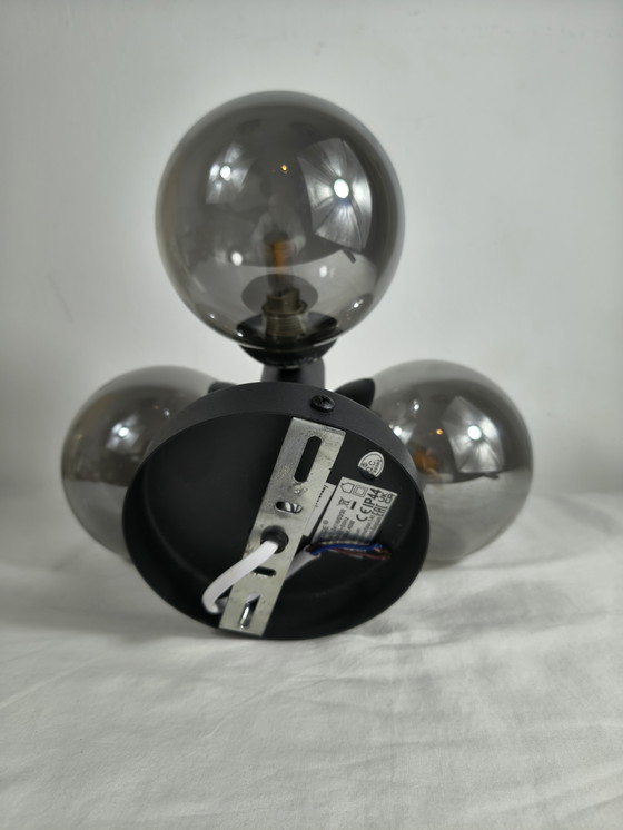 Image 1 of Lucide Trudy Ceiling Light Bathroom Lamp - Black