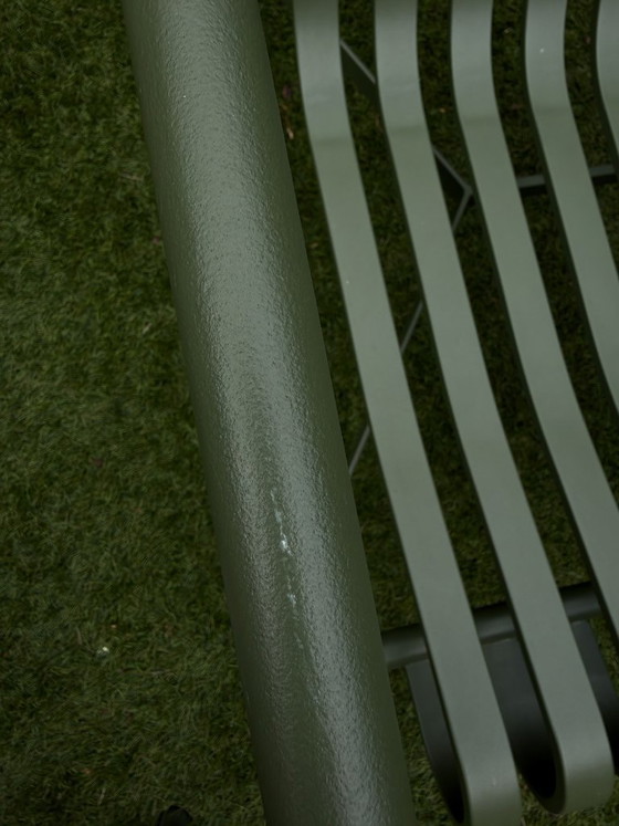 Image 1 of HAY Palissade Low Set – 2 Sessel + Couchtisch – Olive