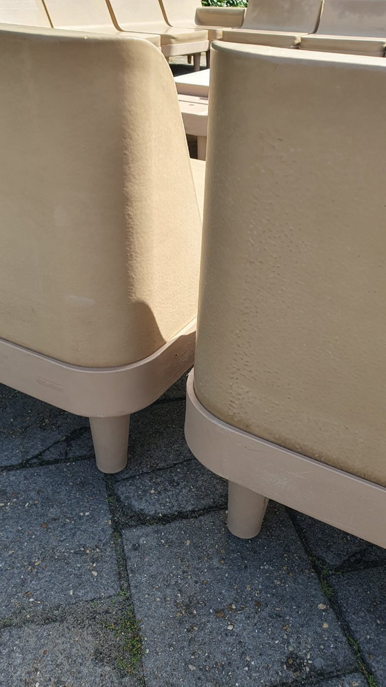 Sixinch Offshore Set lounge modulare di design 20 pezzi taupe vintage – Divani modulari, Plastic (photo 15 of 35)