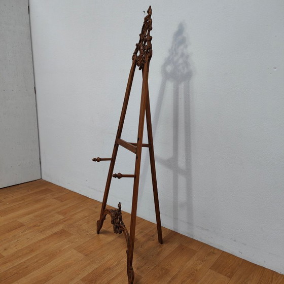 Image 1 of Cavalletto antico in stile rococò. Supporto per pittura, cavalletto