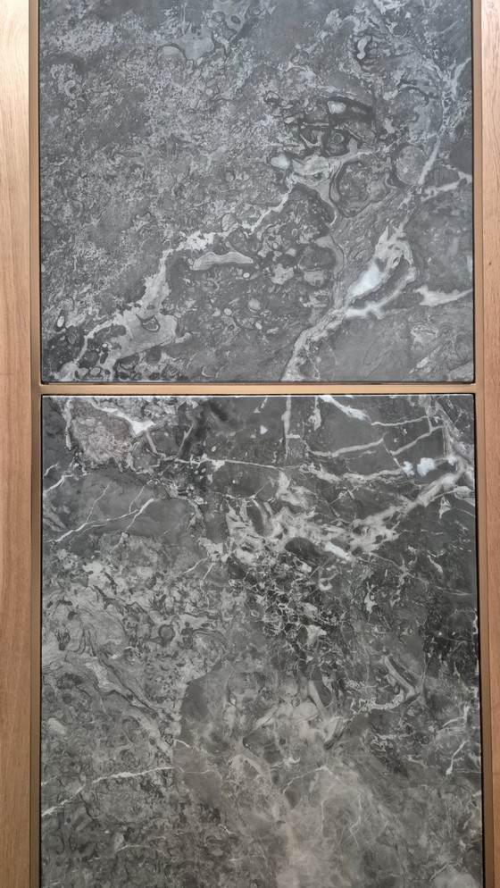 Image 1 of Eichholtz - salontafel 'La Quinta' - Grijs Marmer blad