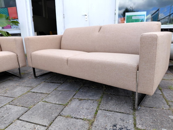 Artifort Mare | 2,2 places | Remis à neuf | Laine – Bancs, Wool, Metal (photo 3 of 6)