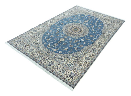Exquisiter Nain 9La Orientteppich mit Seidenanteil – 301 x 196 cm – Handgeknüpft