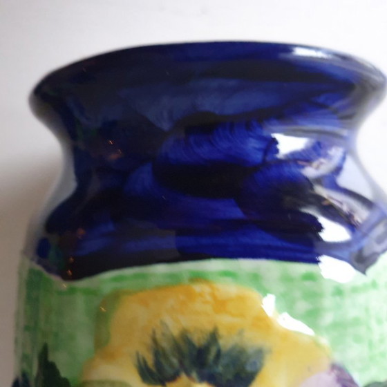 Due Vasi "Pique Fleur" di Maling Pottery Inghilterra 1930 – Mailing Pottery, Ceramic (photo 6 of 8)
