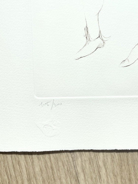 Image 1 of Leonor Fini, Rare Lithograph on Arches Paper, Circa 1980