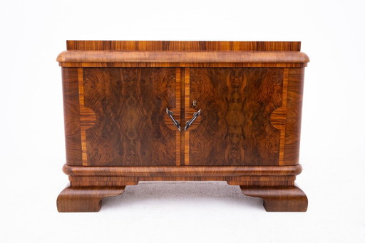 Commode Art déco, Pologne, années 1940
