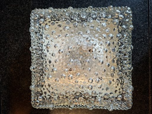 Helena Tynell / Glashutte Limburg Lampada da soffitto in vetro a bolle