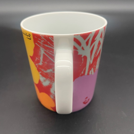 Tazza Rosenthal Andy Warhol Flowers Moon – Inutilizzata nella confezione originale – Stoviglie, Porcellana (photo 2 of 9)