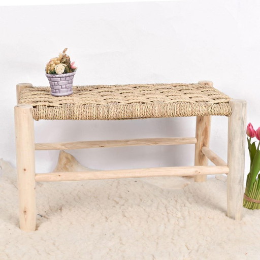 Handgemaakte bank – bankjes, Rattan, Wood (photo 2 of 8)