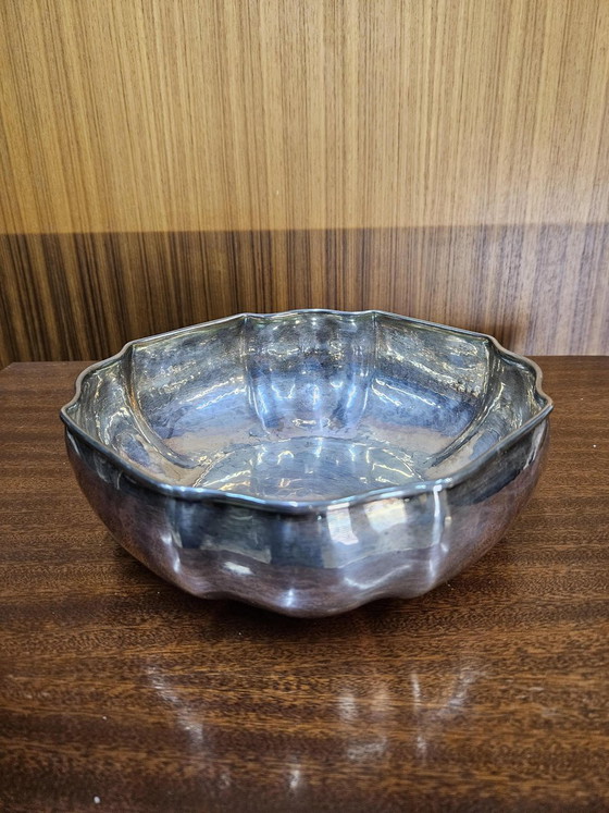 Silver-Plated Fruit Bowl, 1990s – Vintage (photo 3 of 8)